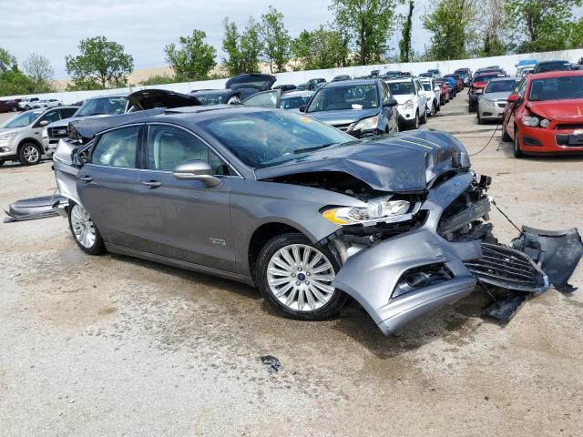 3FA6P0SU3ER269936 - 2014 FORD FUSION TITANIUM PHEV SILVER photo 4