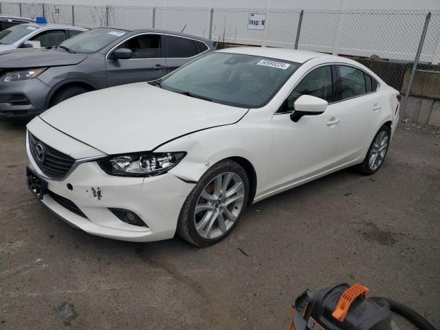 JM1GL1V55H1115604 - 2017 MAZDA 6 TOURING WHITE photo 1