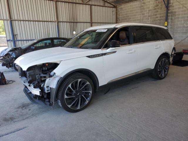 5LM5J7XCXLGL22239 - 2020 LINCOLN AVIATOR RESERVE WHITE photo 1