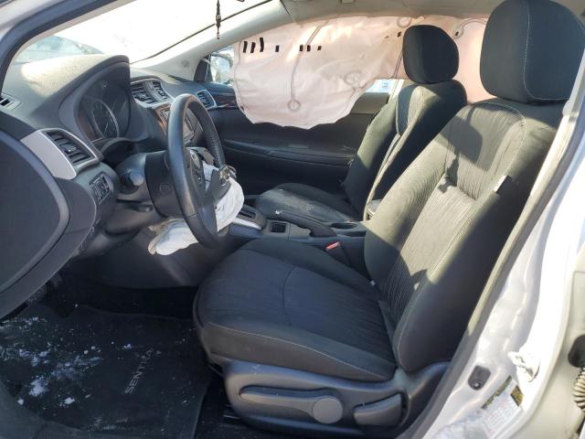 3N1AB7AP7KL623983 - 2019 NISSAN SENTRA S SILVER photo 7