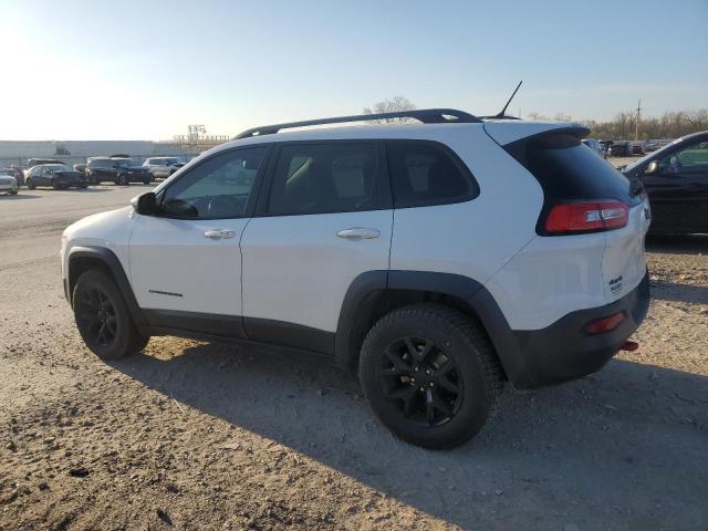 1C4PJMBS9FW591615 - 2015 JEEP CHEROKEE TRAILHAWK WHITE photo 2