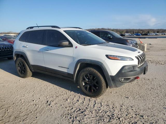 1C4PJMBS9FW591615 - 2015 JEEP CHEROKEE TRAILHAWK WHITE photo 4