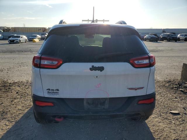 1C4PJMBS9FW591615 - 2015 JEEP CHEROKEE TRAILHAWK WHITE photo 6