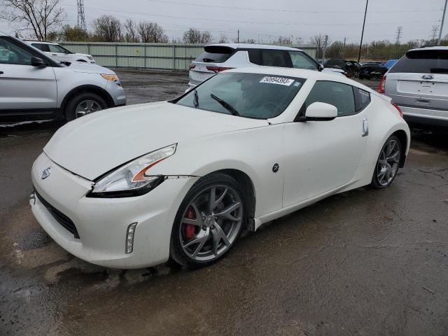 JN1AZ4EH0EM632242 - 2014 NISSAN 370Z BASE WHITE photo 1