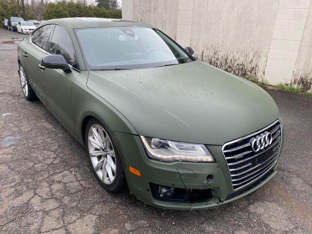 WAUWMAFC2EN041758 - 2014 AUDI A7 PREMIUM PLUS GREEN photo 4