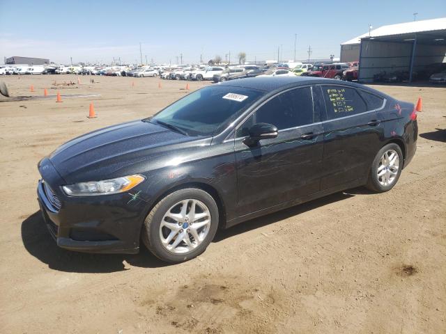 3FA6P0H72DR176695 - 2013 FORD FUSION SE BLACK photo 1