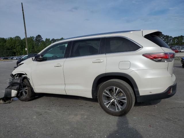 5TDKKRFH7GS505612 - 2016 TOYOTA HIGHLANDER XLE Blanco foto 2