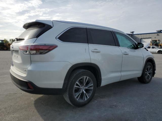 5TDKKRFH7GS505612 - 2016 TOYOTA HIGHLANDER XLE Blanco foto 3