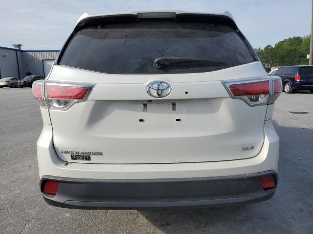 5TDKKRFH7GS505612 - 2016 TOYOTA HIGHLANDER XLE Blanco foto 6