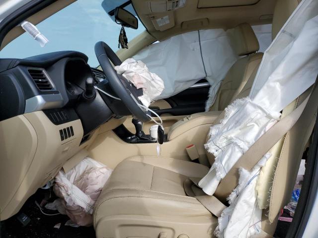 5TDKKRFH7GS505612 - 2016 TOYOTA HIGHLANDER XLE Blanco foto 7