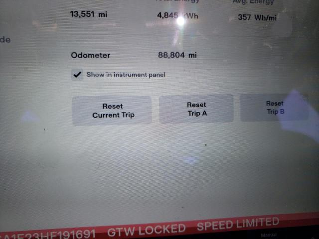 5YJSA1E23HF191691 - 2017 TESLA MODEL S Qara foto 9