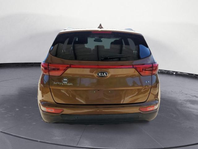 KNDPNCAC3K7602010 - 2019 KIA SPORTAGE EX BROWN photo 6