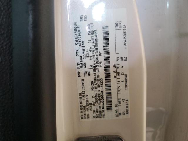 5LMCJ3D90KUL38233 - 2019 LINCOLN MKC RESERVE Ağ foto 12