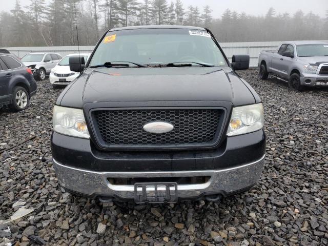 1FTRF14W96KD13801 - 2006 FORD F150 BLACK photo 5