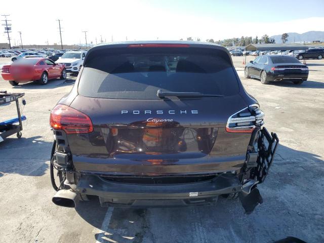 WP1AA2A2XGKA13056 - 2016 PORSCHE CAYENNE PURPLE photo 6