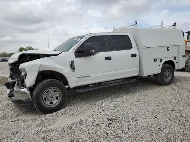 1FD8W3BT6KEG80577 - 2019 FORD F350 SUPER DUTY WHITE photo 1