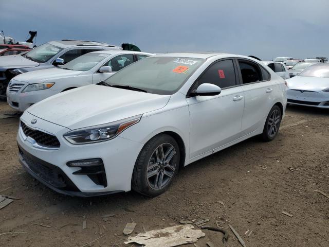 3KPF34AD0KE094059 - 2019 KIA FORTE GT LINE WHITE photo 1