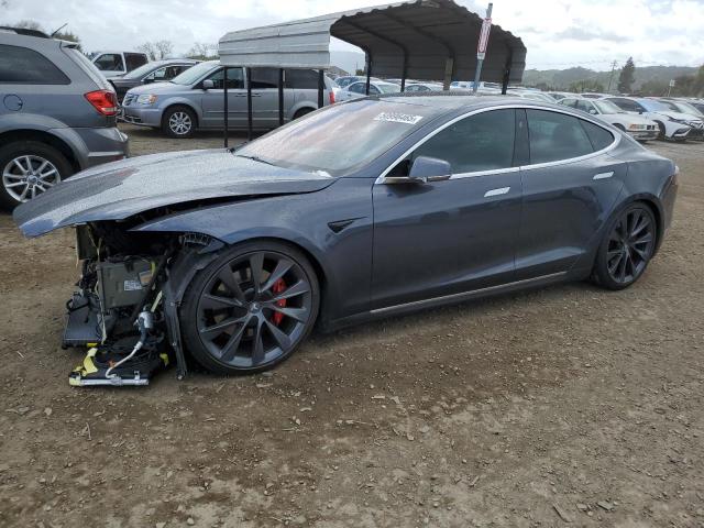 5YJSA1E47KF330777 - 2019 TESLA MODEL S 灰色 照片 1
