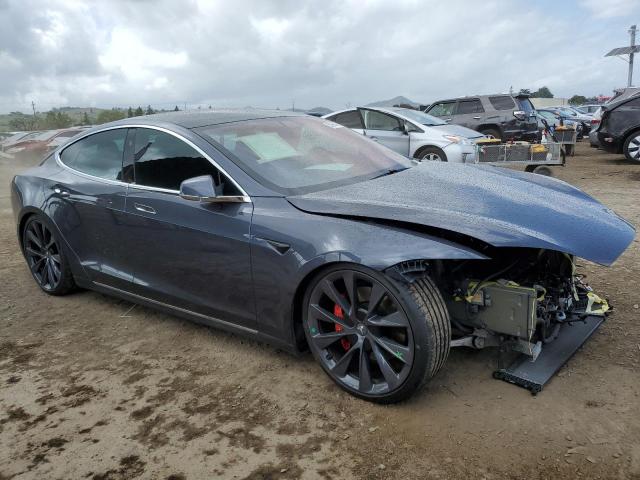 5YJSA1E47KF330777 - 2019 TESLA MODEL S 灰色 照片 4