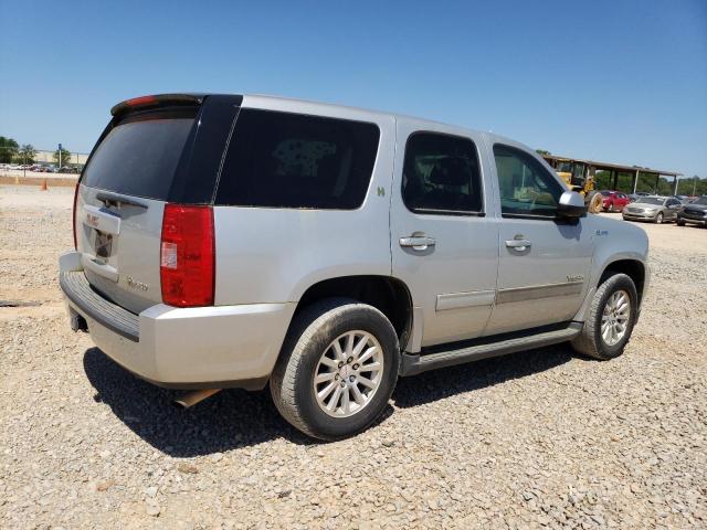 1GKUCFDJ4AR246324 - 2010 GMC YUKON HYBRID SILVER photo 3