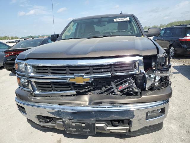 3GCUKREC0EG337435 - 2014 CHEVROLET SILVERADO K1500 LT BROWN photo 5