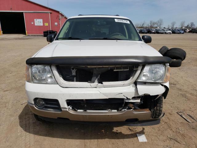 1FMDU74WX3UA19015 - 2003 FORD EXPLORER EDDIE BAUER WHITE photo 5