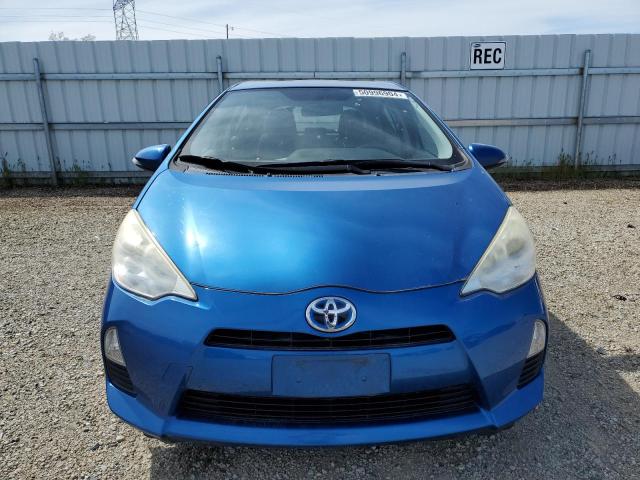 JTDKDTB3XC1504799 - 2012 TOYOTA PRIUS C BLUE photo 5