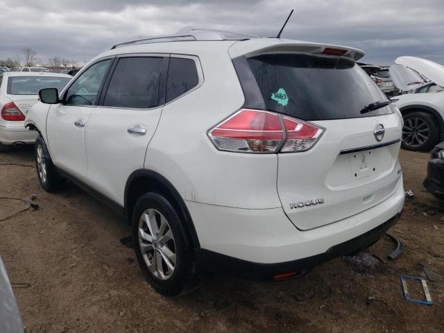 KNMAT2MV1FP591923 - 2015 NISSAN ROGUE S WHITE photo 2