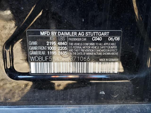 WDBUF56X69B371066 - 2009 MERCEDES-BENZ E 350 BLACK photo 14