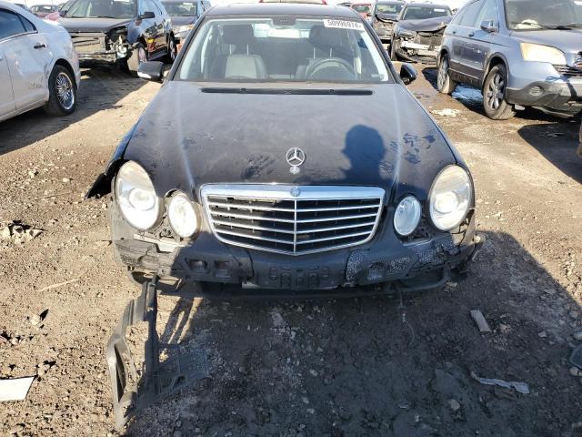 WDBUF56X69B371066 - 2009 MERCEDES-BENZ E 350 BLACK photo 5