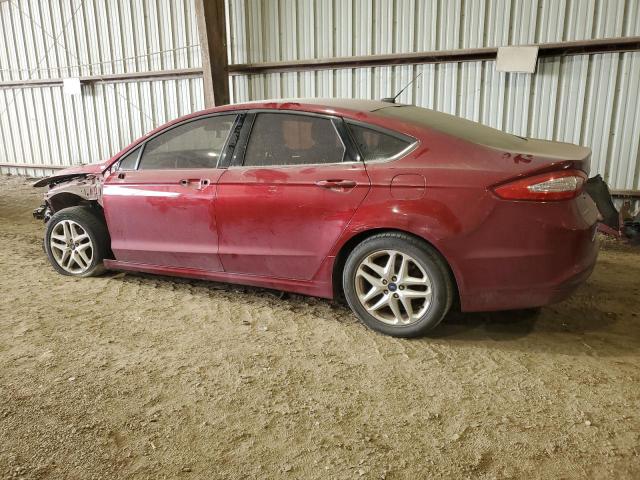 3FA6P0H79GR183616 - 2016 FORD FUSION SE BURGUNDY photo 2