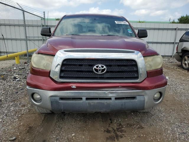 5TFEV54137X031588 - 2007 TOYOTA TUNDRA CREWMAX SR5 RED photo 5