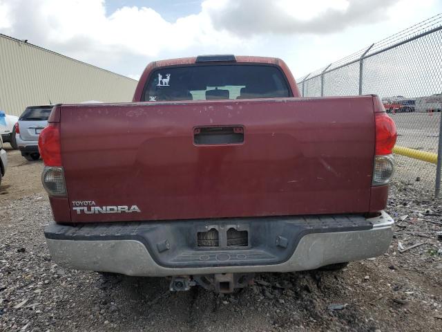 5TFEV54137X031588 - 2007 TOYOTA TUNDRA CREWMAX SR5 RED photo 6