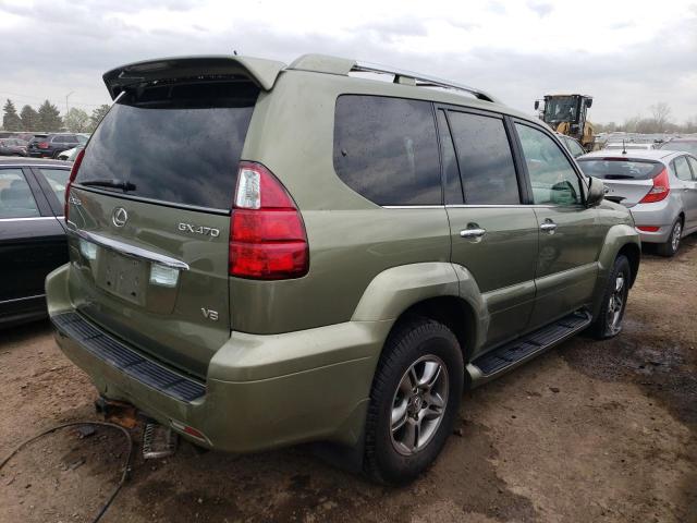 JTJBT20X880168616 - 2008 LEXUS GX 470 GREEN photo 3