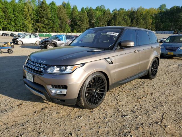 SALWR2VF9GA635269 - 2016 LAND ROVER RANGE ROVE HSE GRAY photo 1