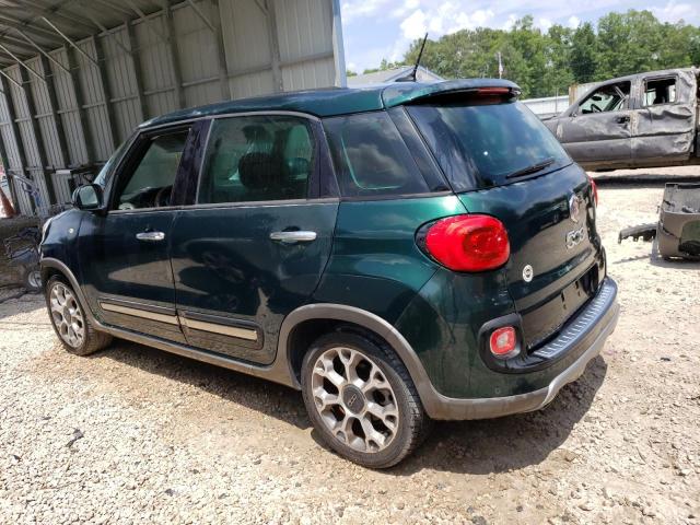 ZFBCFADH0EZ009918 - 2014 FIAT 500L TREKKING GREEN photo 2