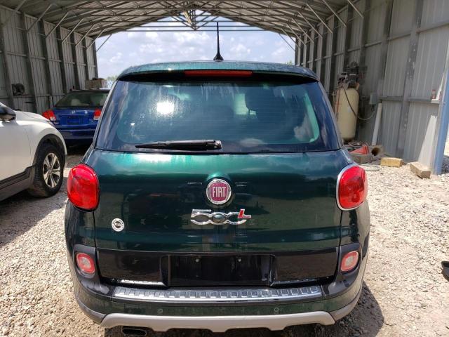 ZFBCFADH0EZ009918 - 2014 FIAT 500L TREKKING GREEN photo 6