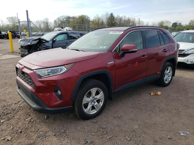 JTMRWRFV3LD536340 - 2020 TOYOTA RAV4 XLE RED photo 1