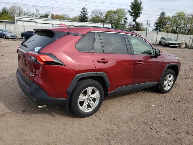 JTMRWRFV3LD536340 - 2020 TOYOTA RAV4 XLE RED photo 3