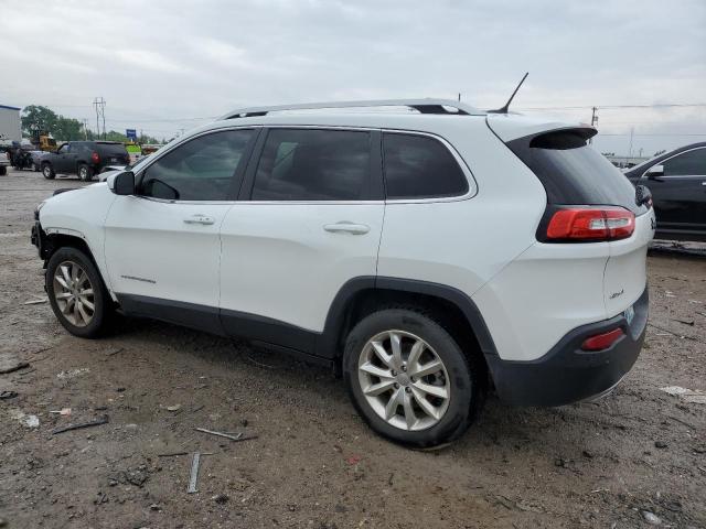 1C4PJMDS4FW693286 - 2015 JEEP CHEROKEE LIMITED WHITE photo 2