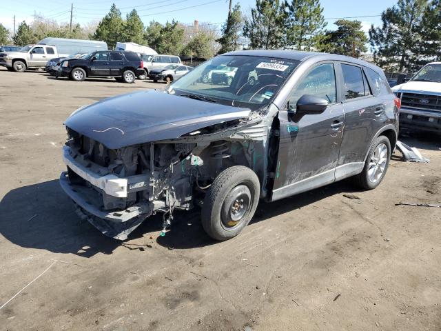 JM3KE4DY9F0533286 - 2015 MAZDA CX-5 GT GRAY photo 1