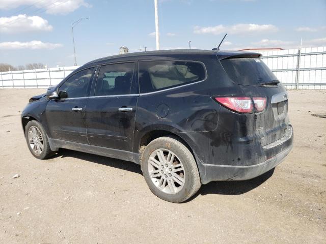 1GNKVGKD2FJ282526 - 2015 CHEVROLET TRAVERSE LT BLACK photo 2