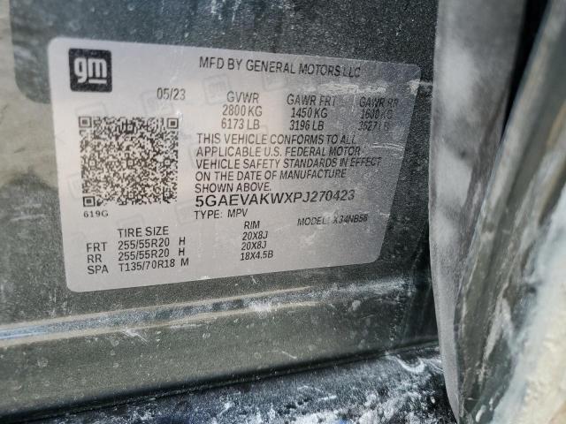 5GAEVAKWXPJ270423 - 2023 BUICK ENCLAVE ESSENCE 绿色 照片 14