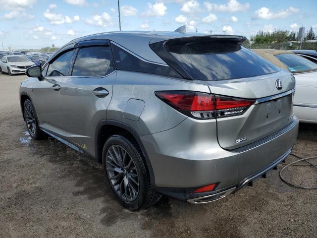 2T2YZMDA0LC237709 - 2020 LEXUS RX 350 F-SPORT GRAY photo 2