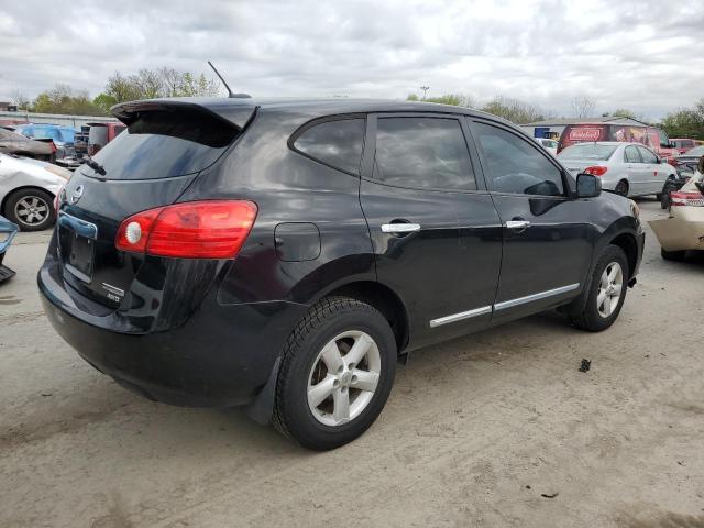 JN8AS5MV9CW704267 - 2012 NISSAN ROGUE S BLACK photo 3