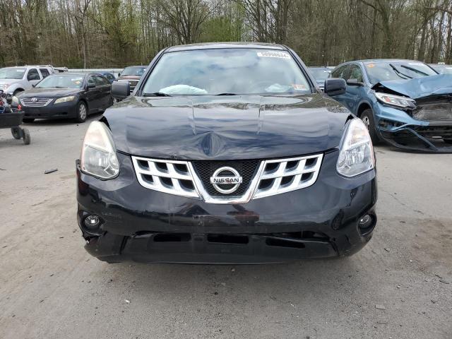 JN8AS5MV9CW704267 - 2012 NISSAN ROGUE S BLACK photo 5