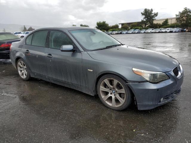 WBANB53537CP06017 - 2007 BMW 550 I GRAY photo 4