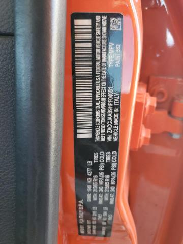 ZACCJAAB9HPF04651 - 2017 JEEP RENEGADE SPORT ORANGE photo 13