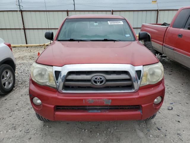 3TMJU4GN6AM102953 - 2010 TOYOTA TACOMA DOUBLE CAB PRERUNNER RED photo 5