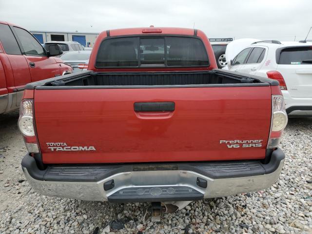 3TMJU4GN6AM102953 - 2010 TOYOTA TACOMA DOUBLE CAB PRERUNNER RED photo 6